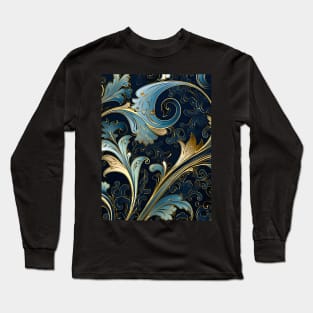 Ottoman Splendor Unveiled: Tiles, Ceramics, and Vibrant Artistry Long Sleeve T-Shirt